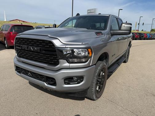 Billet Silver Metallic Clearcoat 2024 RAM 2500 Big Horn Crew Cab 4x4 6'4' Box