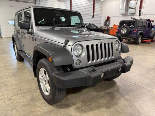 Billet Silver Metallic Clearcoat 2016 Jeep Wrangler Unlimited Sport RHD