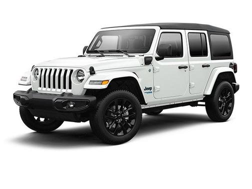 White 2022 Jeep Wrangler Unlimited Sahara High Altitude 4x4