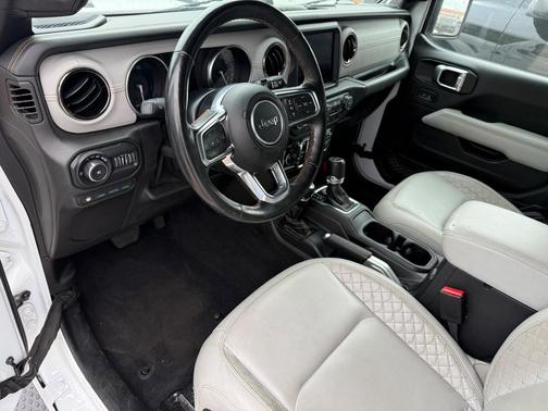 White 2022 Jeep Wrangler Unlimited Sahara High Altitude 4x4