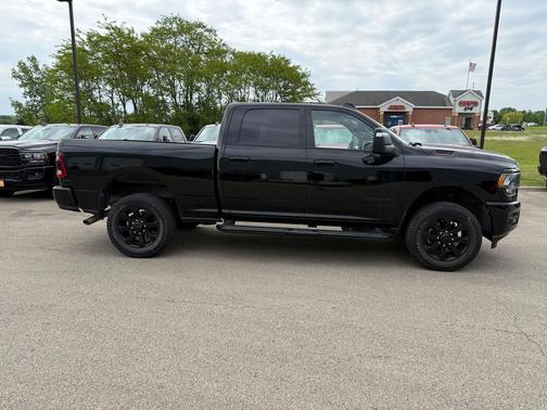 Black 2024 RAM 2500 Big Horn Crew Cab 4x4 6'4' Box