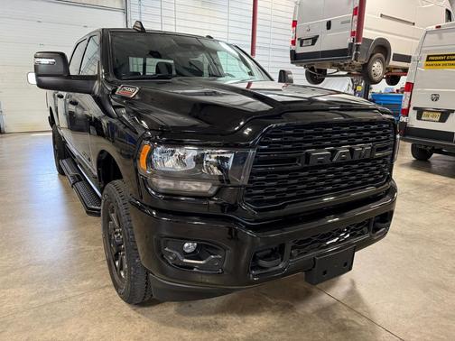 Black 2024 RAM 2500 Big Horn Crew Cab 4x4 6'4' Box