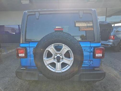 Hydro Blue Pearlcoat 2022 Jeep Wrangler Unlimited Sport