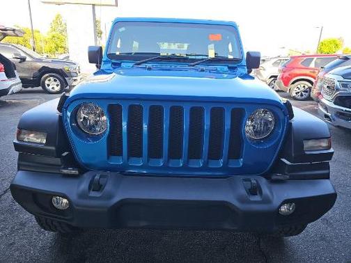 Hydro Blue Pearlcoat 2022 Jeep Wrangler Unlimited Sport