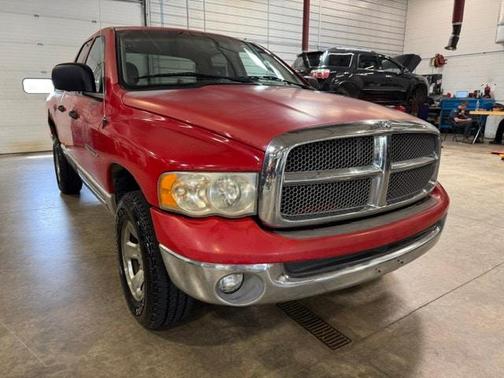 Red 2002 Dodge Ram 1500