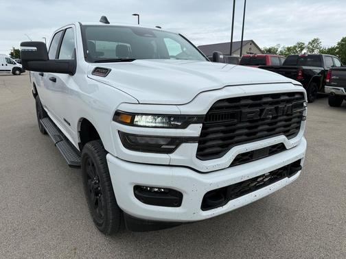 Bright White Clearcoat 2025 RAM 2500 Big Horn Crew Cab 4x4 6'4' Box