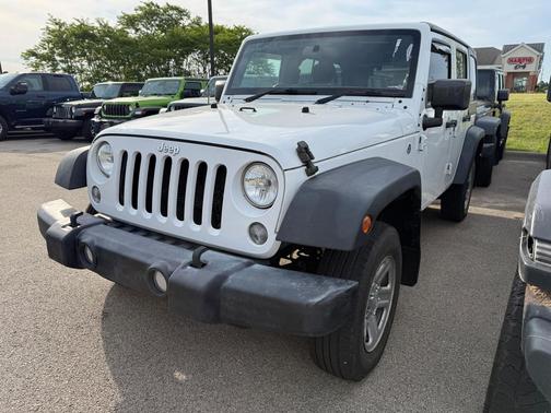 Bright White Clearcoat 2017 Jeep Wrangler Unlimited Sport RHD