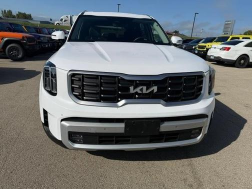 Glacial White Pearl 2025 Kia Telluride SX