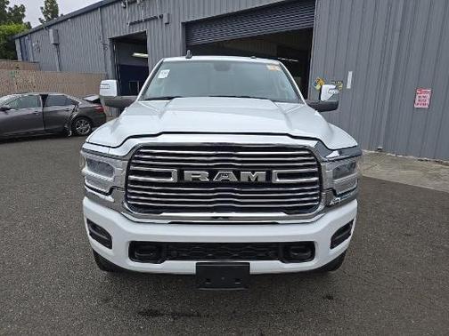 Bright White Clearcoat 2023 RAM 2500 Laramie Crew Cab 4x4 6'4' Box
