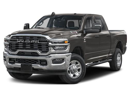Granite Crystal Metallic Clearcoat 2025 RAM 2500 Big Horn Crew Cab 4x4 6'4' Box