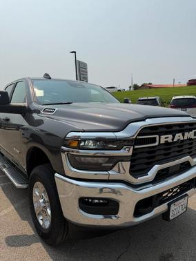 Granite Crystal Metallic Clearcoat 2025 RAM 2500 Big Horn Crew Cab 4x4 6'4' Box