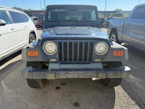 Blue 2006 Jeep Wrangler Sport RHD