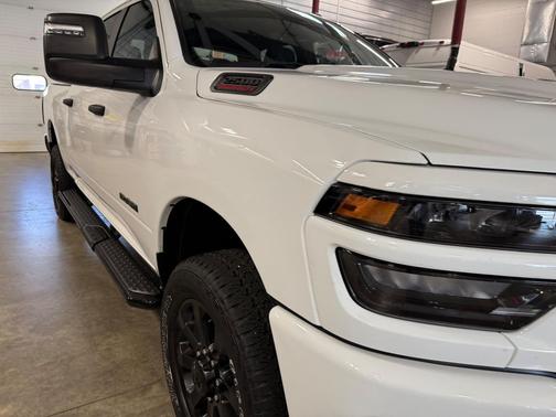 White 2025 RAM 2500 Big Horn Night Crew Cab 4x4