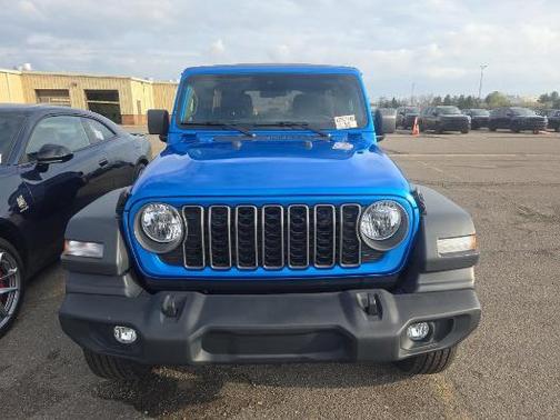 Blue 2025 Jeep Wrangler Sport S