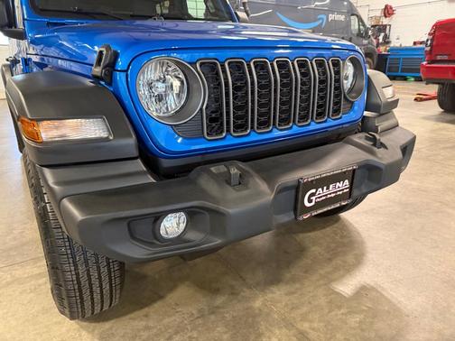 Blue 2025 Jeep Wrangler Sport S