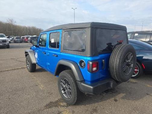 Blue 2025 Jeep Wrangler Sport S