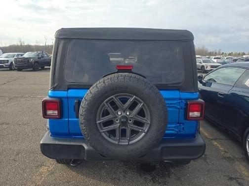 Blue 2025 Jeep Wrangler Sport S