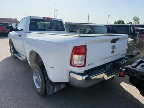 Bright White Clearcoat 2021 RAM 3500 Tradesman Regular Cab 4x4 8' Box