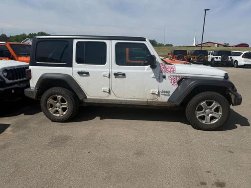 Bright White Clearcoat 2021 Jeep Wrangler Unlimited Sport