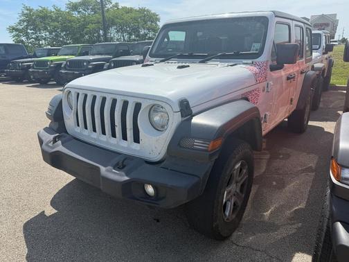 Bright White Clearcoat 2021 Jeep Wrangler Unlimited Sport