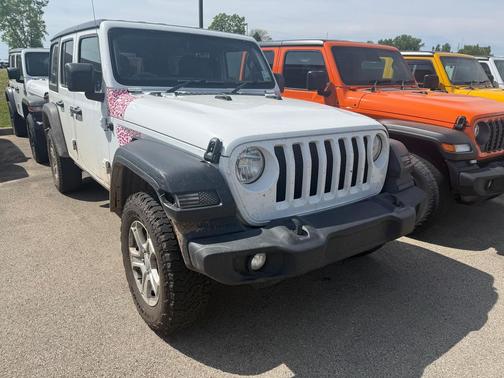 Bright White Clearcoat 2021 Jeep Wrangler Unlimited Sport
