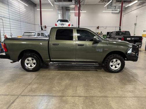 Green 2021 RAM 1500 Tradesman
