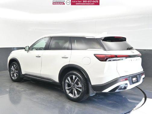 Majestic White 2024 INFINITI QX60 Luxe