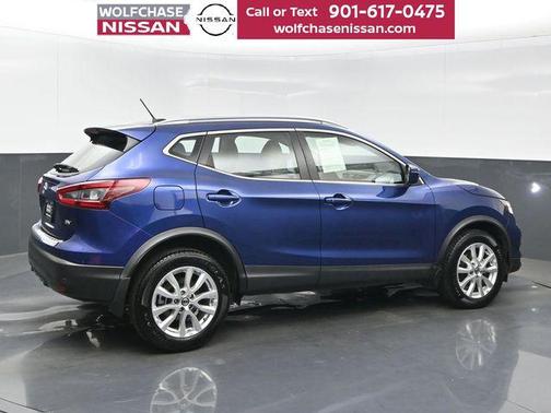 Caspian Blue Metallic 2021 Nissan Rogue Sport SV