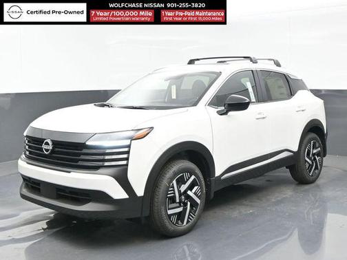 Aspen White Tricoat 2026 Nissan Kicks SV