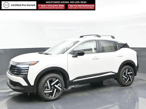 Aspen White Tricoat 2026 Nissan Kicks SV