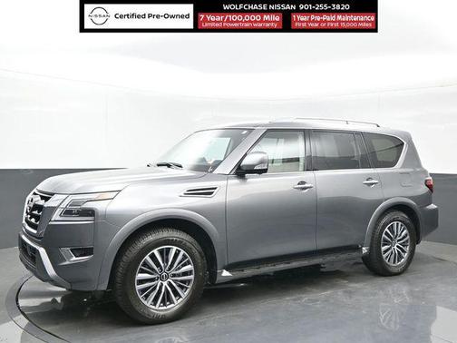 Gun Metallic 2024 Nissan Armada SL