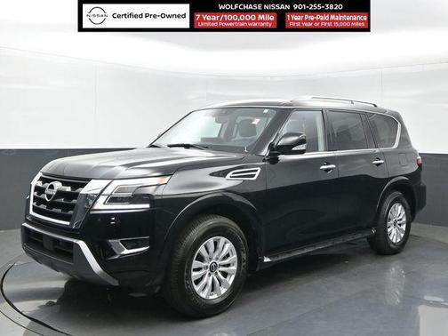 Super Black 2024 Nissan Armada SV