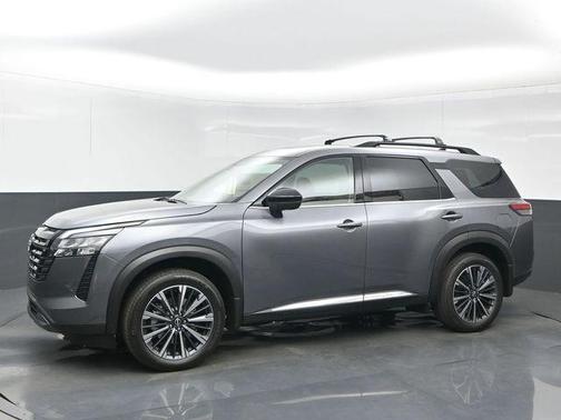 Gun Metallic 2026 Nissan Pathfinder Platinum
