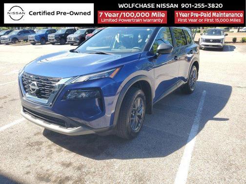 Caspian Blue Metallic 2023 Nissan Rogue S