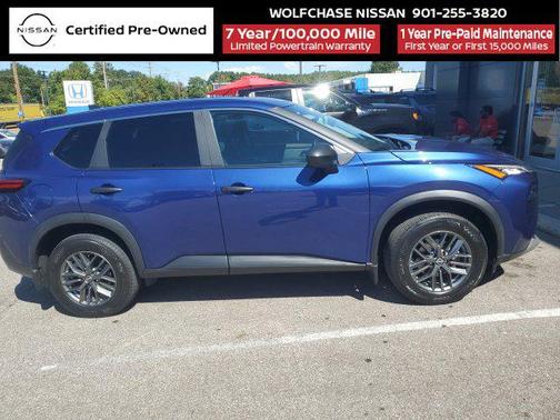 Caspian Blue Metallic 2023 Nissan Rogue S