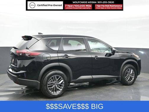 Super Black 2026 Nissan Rogue S