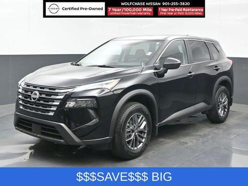 Super Black 2026 Nissan Rogue S