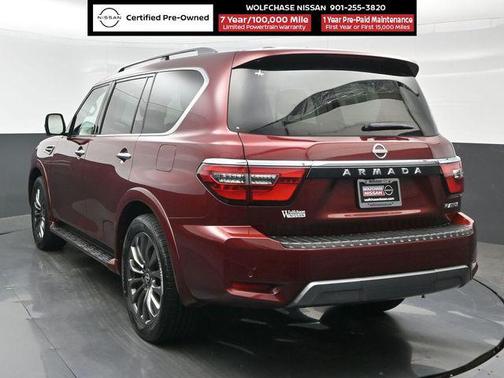 Coulis Red Pearl 2024 Nissan Armada Platinum