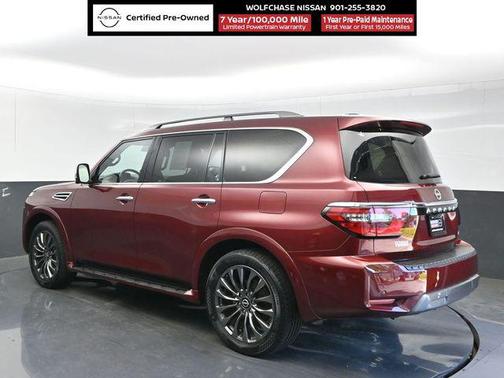 Coulis Red Pearl 2024 Nissan Armada Platinum