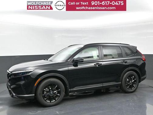 Crystal Black Pearl 2026 Honda CR-V Hybrid Sport FWD