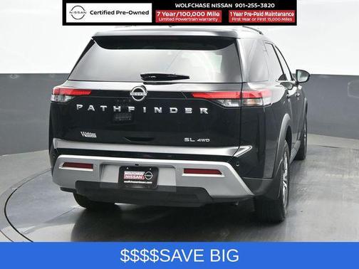 Super Black 2025 Nissan Pathfinder SL