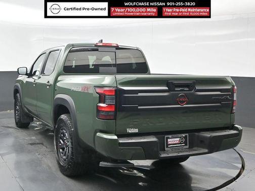 Tactical Green Metallic 2025 Nissan Frontier PRO-4X