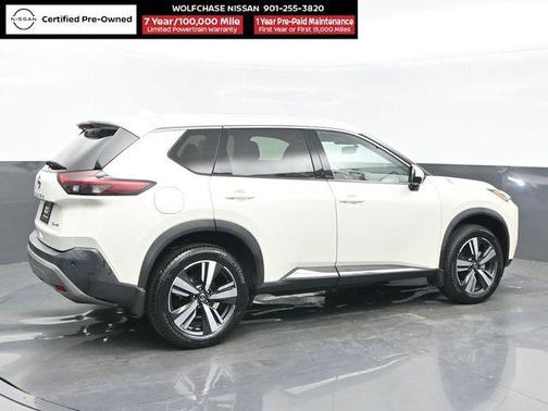 Pearl White Tricoat 2021 Nissan Rogue SL