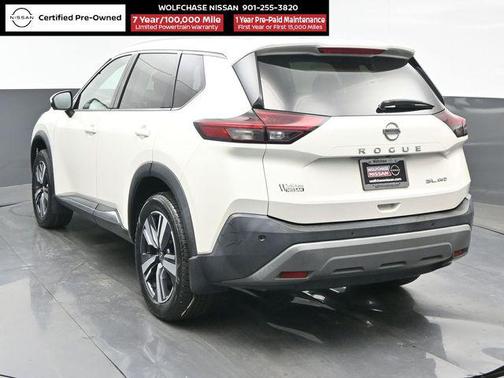 Pearl White Tricoat 2021 Nissan Rogue SL