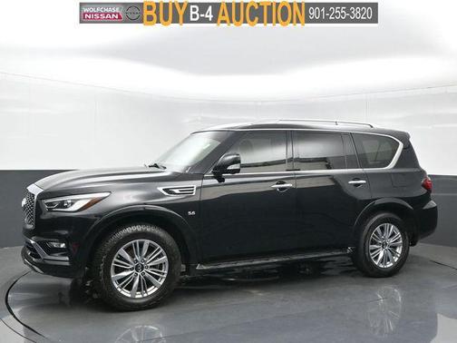 Black Obsidian 2020 INFINITI QX80 Luxe