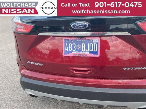 Ruby Red Metallic 2019 Ford Edge Titanium