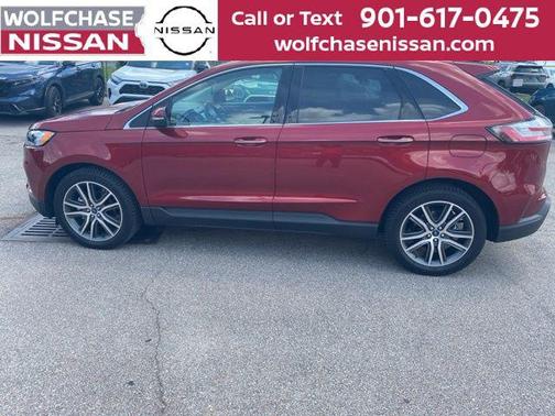 Ruby Red Metallic 2019 Ford Edge Titanium
