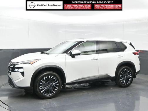 Everest White Pearl 2025 Nissan Rogue SL