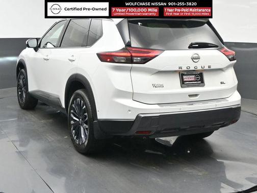 Everest White Pearl 2025 Nissan Rogue SL