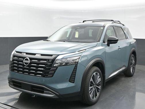 Baltic Teal 2026 Nissan Pathfinder Platinum